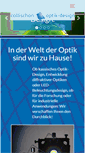 Mobile Screenshot of mikro-optik.de